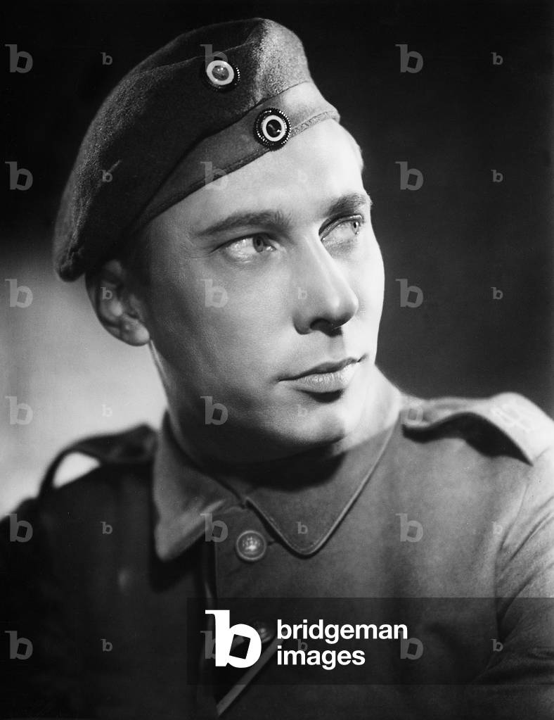 Carl Raddatz in 'Furlough on Word of Honor', 1938 (b/w photo)