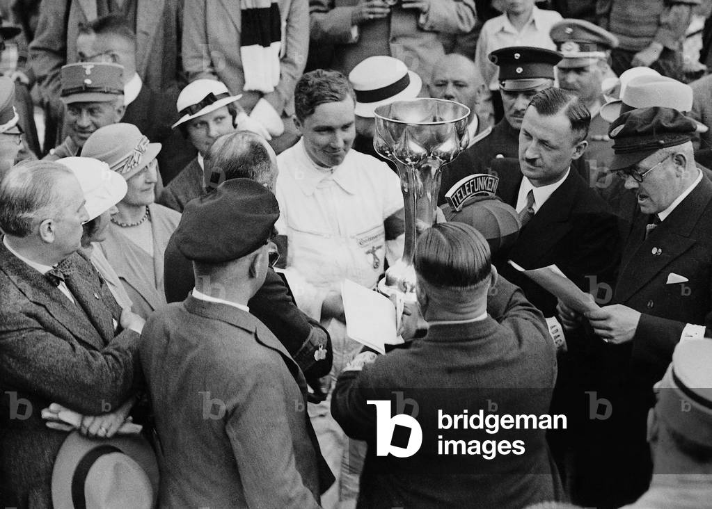 Manfred von Brauchitsch, 1933 (b/w photo)