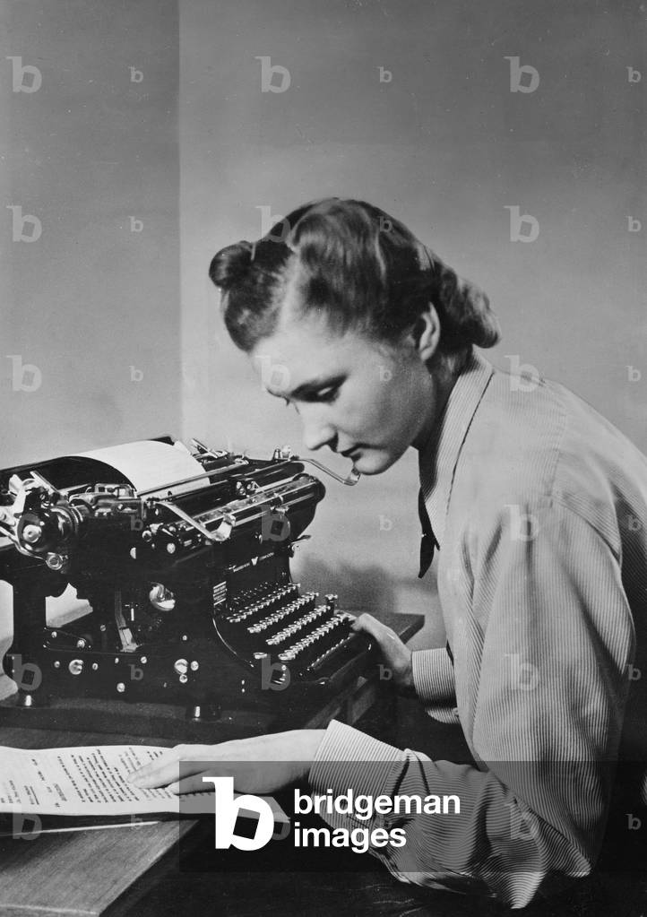 Secretary, 1941 (b/w photo)