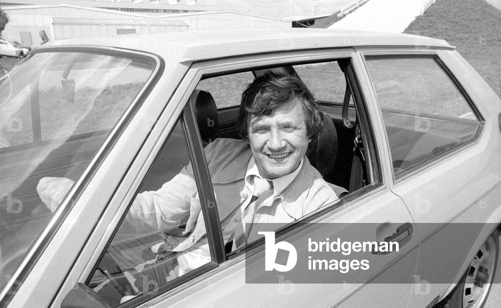 Audi 50, 1974 (b/w photo)