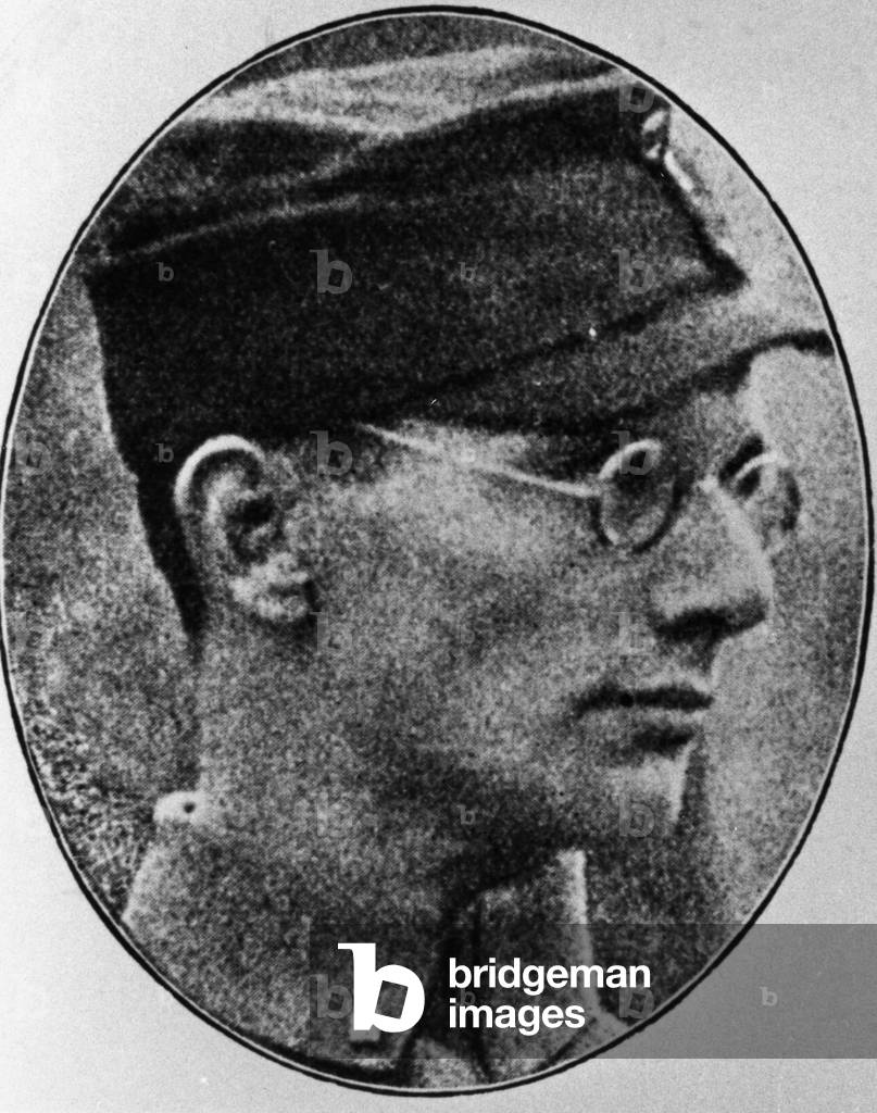 Portrait of Friedrich Weber, around 1923 (b/w photo)