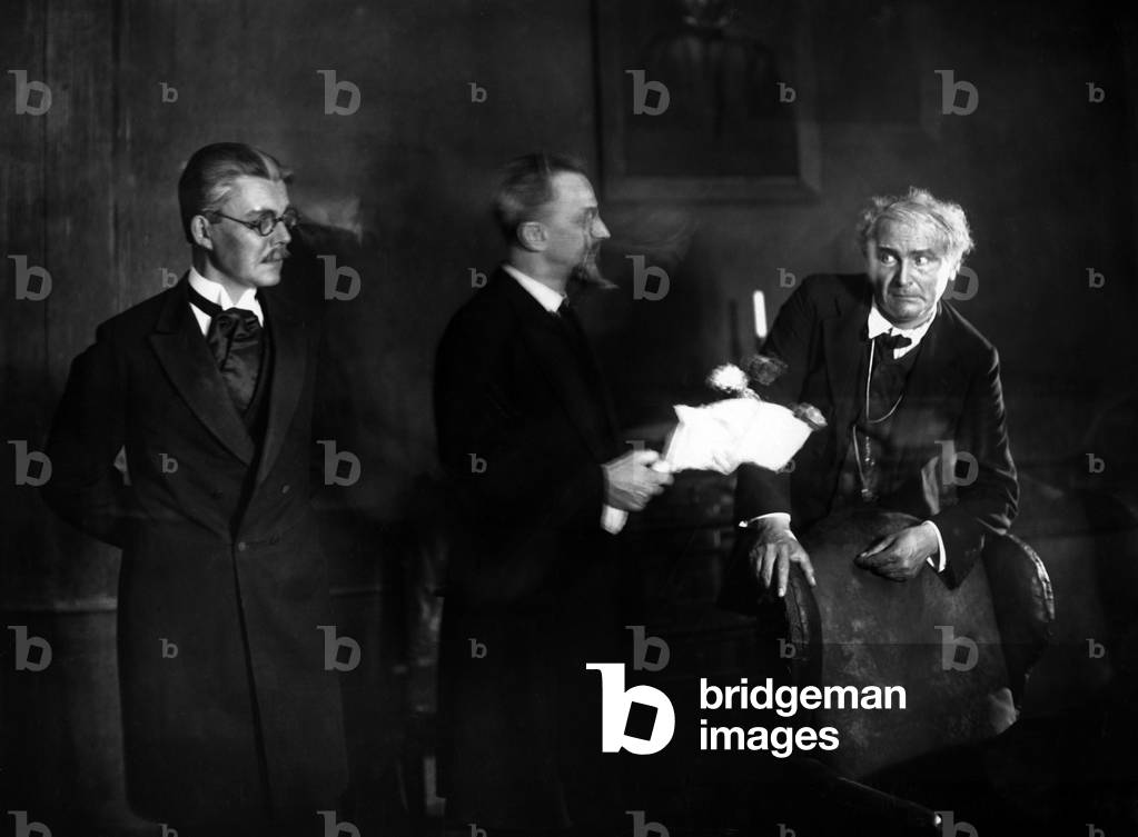 Richard Dehmel (b/w photo)