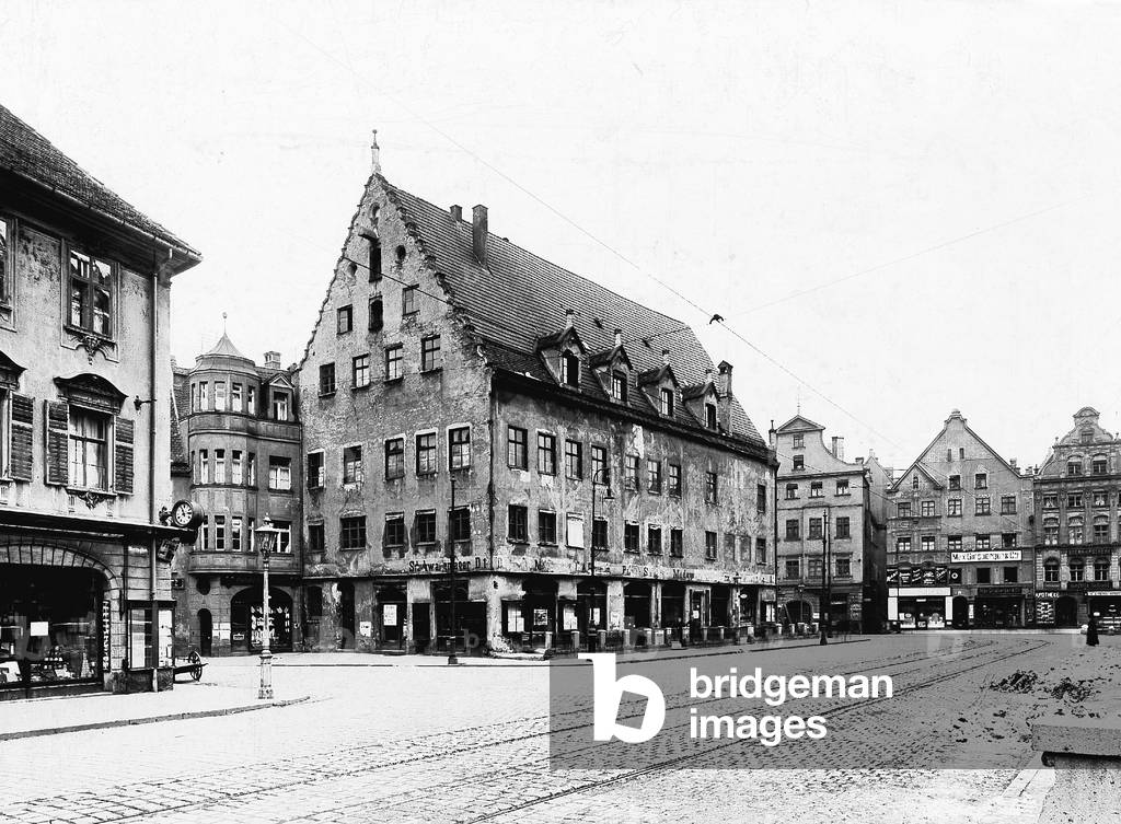 Augsburg, 1913 (b/w photo)
