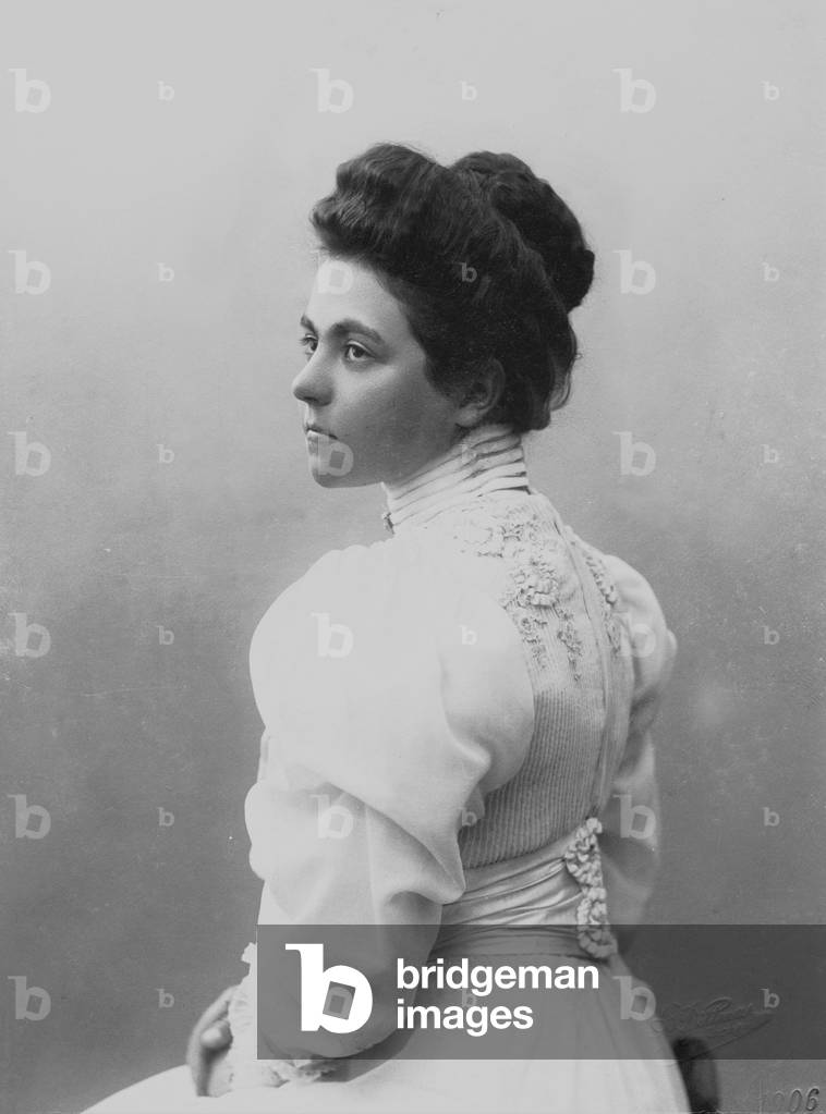 Hermine Reuss Elder Line, 1906 (b/w photo)