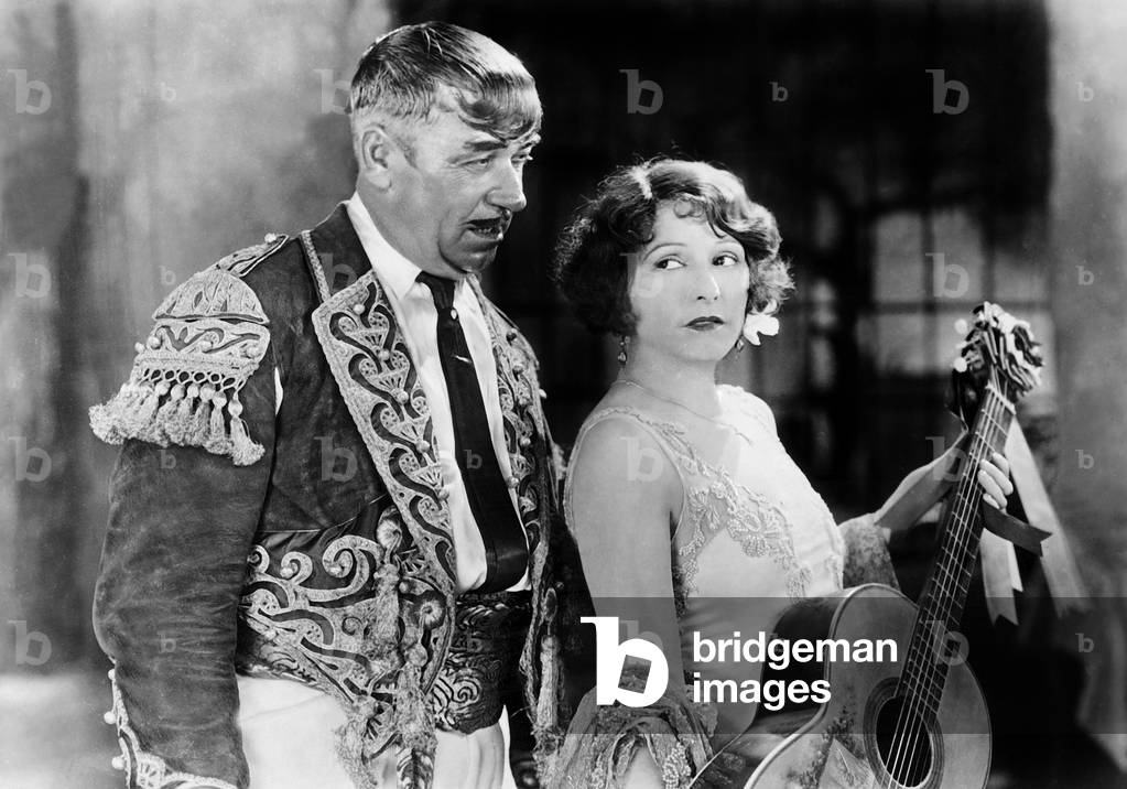 Noah Beery and Norma Talmadge in 'The Dove', 1927 (b/w photo)