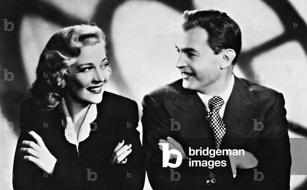 Martha Eggerth and Jan Kiepura (b/w photo)