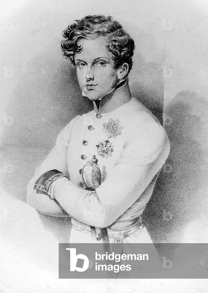 Napoleon, Duke of Reichstadt (b/w photo)