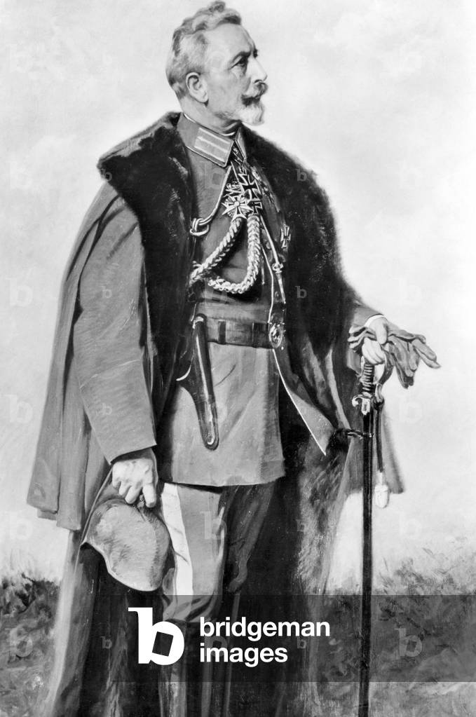Drawing of Emperor William II, around the 1920s