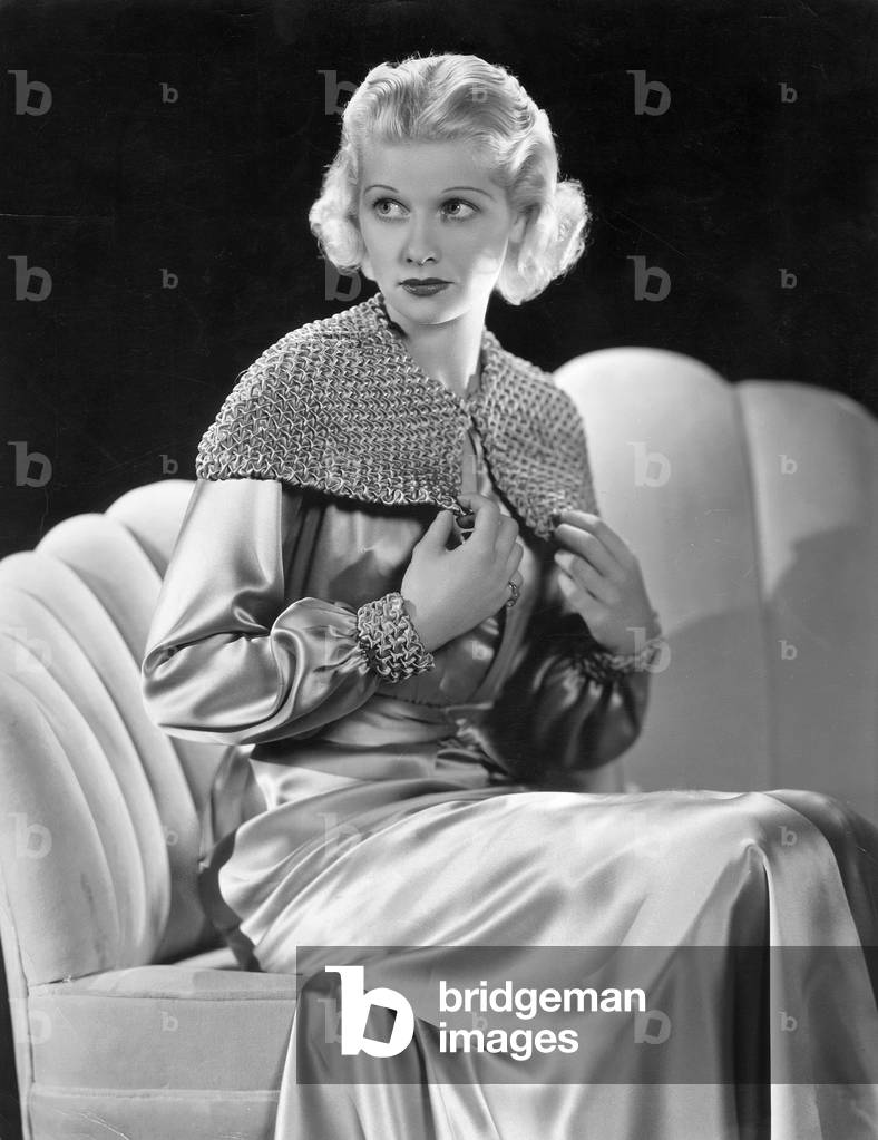 Lucille Ball, 1936 (b/w photo)