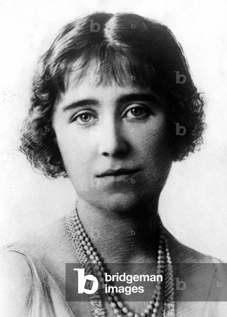 Elizabeth Angela Marguerite Bowes-Lyon (b/w photo)