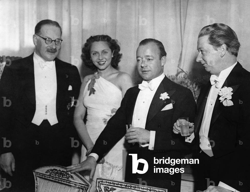 Heinz Ruehmann and his wife Hertha Feiler