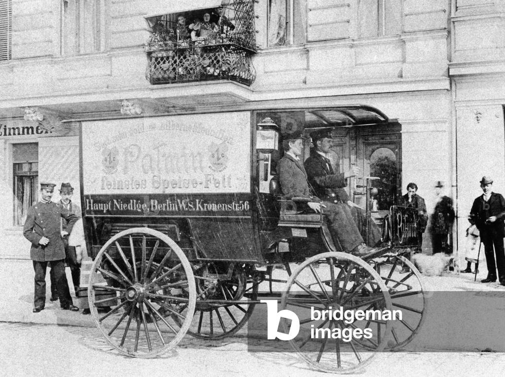 Delivery van, approx. 1900