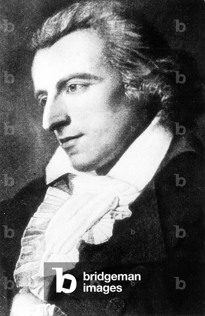 Friedrich Schiller (b/w photo)
