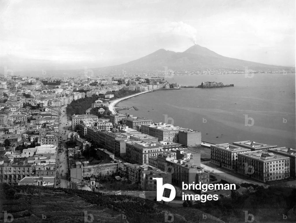 Historic Naples (b/w photo)
