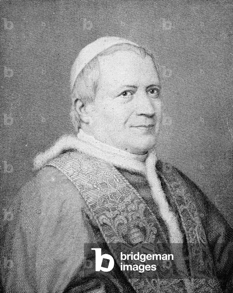 Pius IX, 1899 (b/w photo)