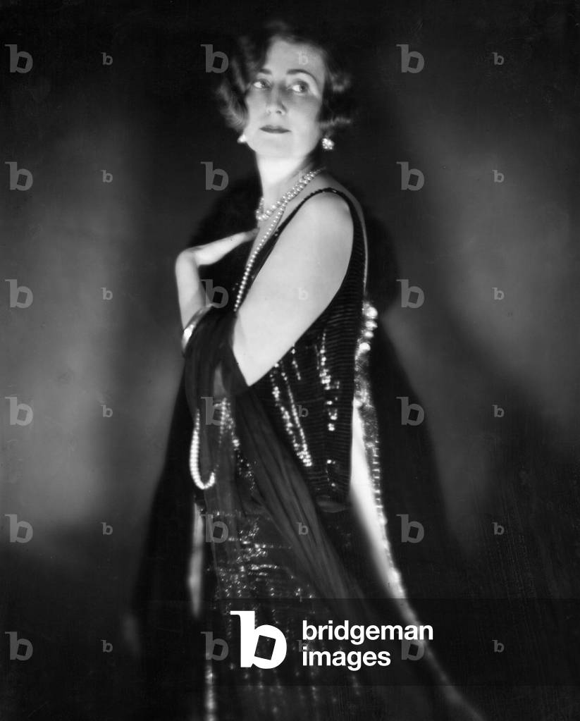 Astrid von Oertzen, 1929 (b/w photo)