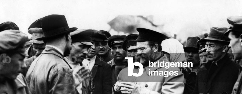 Mikhail Ivanovich Kalinin (b/w photo)