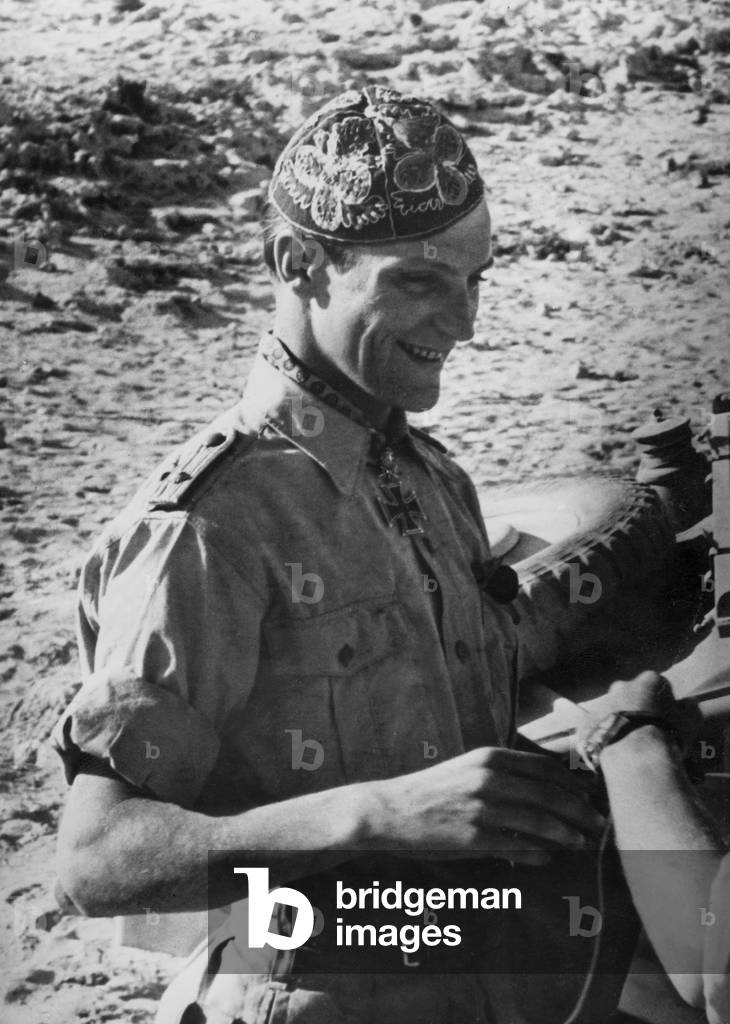 Hans-Joachim Marseille (b/w photo)