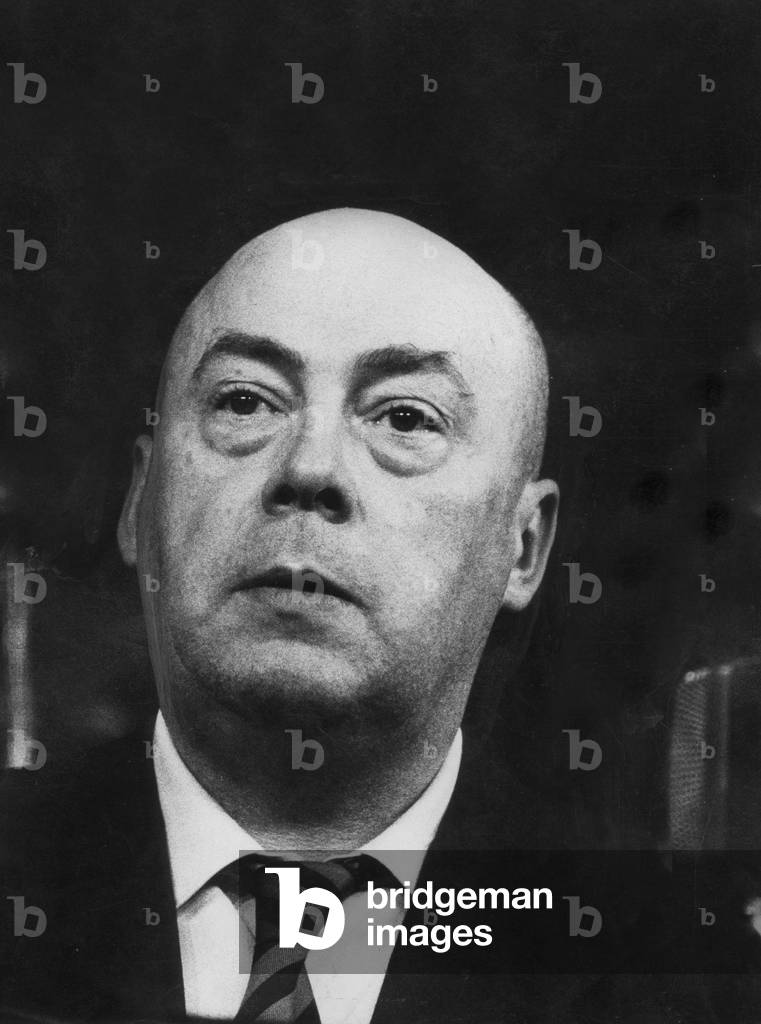 Jozef Cyrankiewicz (b/w photo)