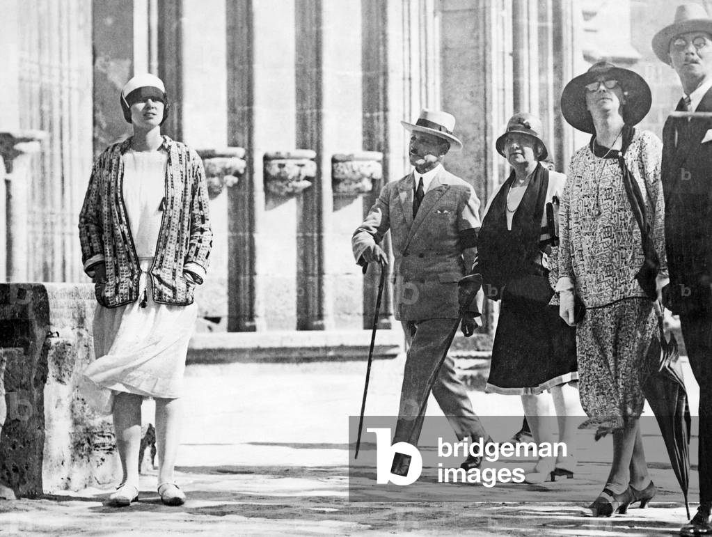 Princess Ileana of Romania in Cyprus, 1928