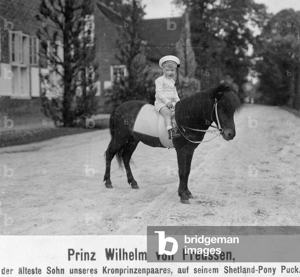Hereditary Prince Wilhelm of Prussia, 1908