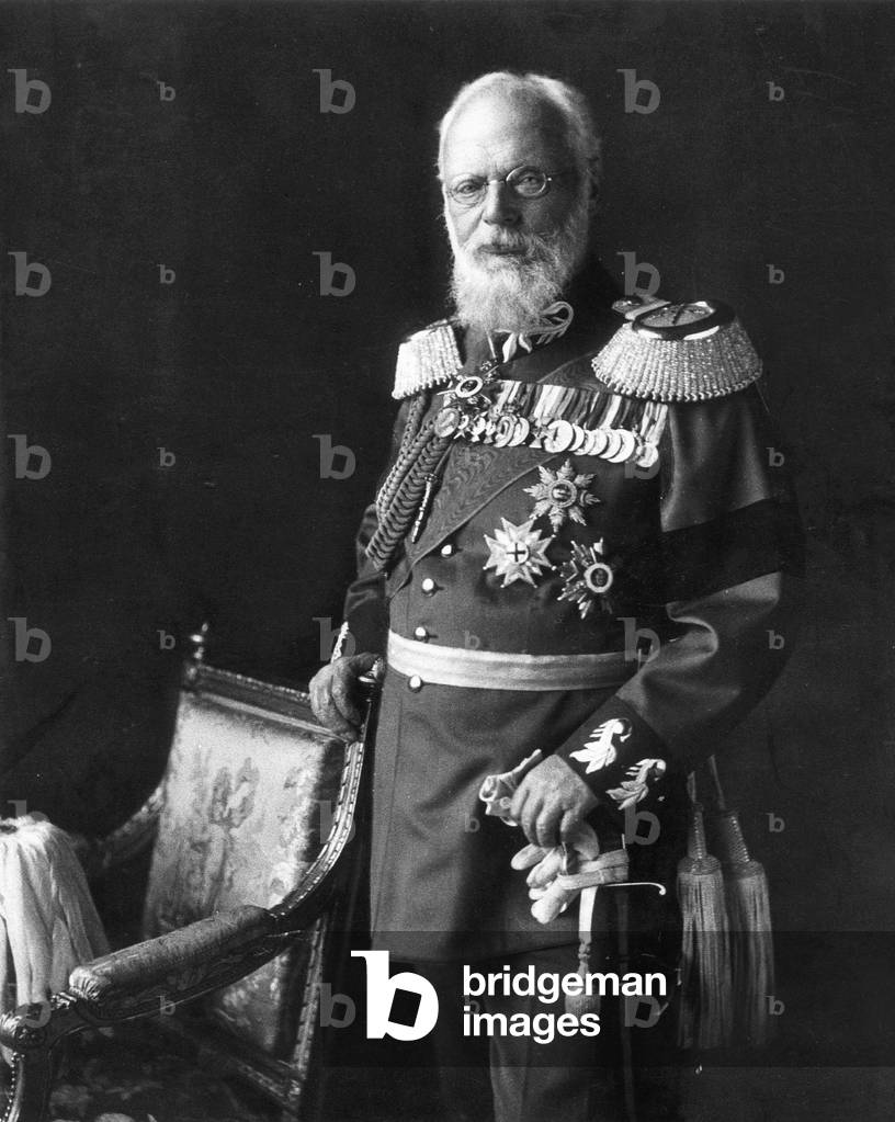 King Ludwig III of Bavaria, 1913 (b/w photo)