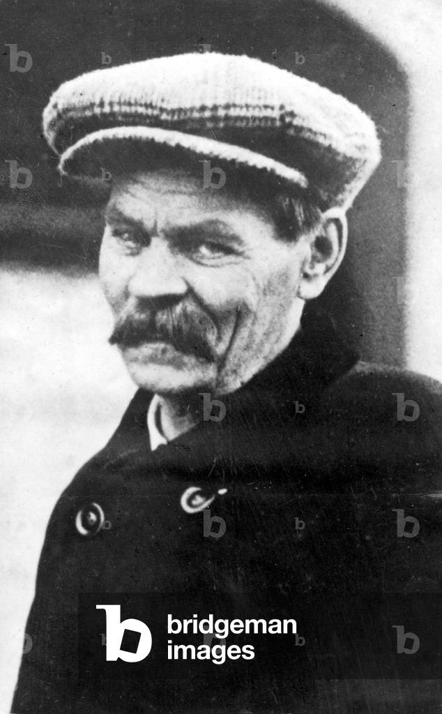 Maxim Gorky (b/w photo)