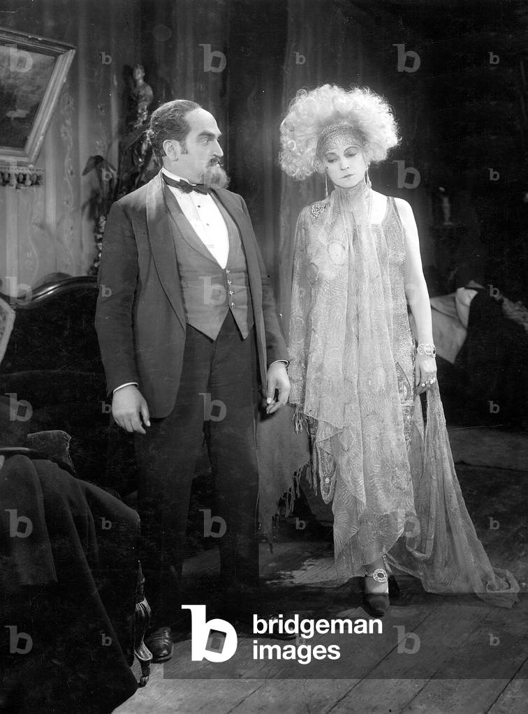 Asta Nielsen in 'The joyless alley', 1925 (b/w photo)