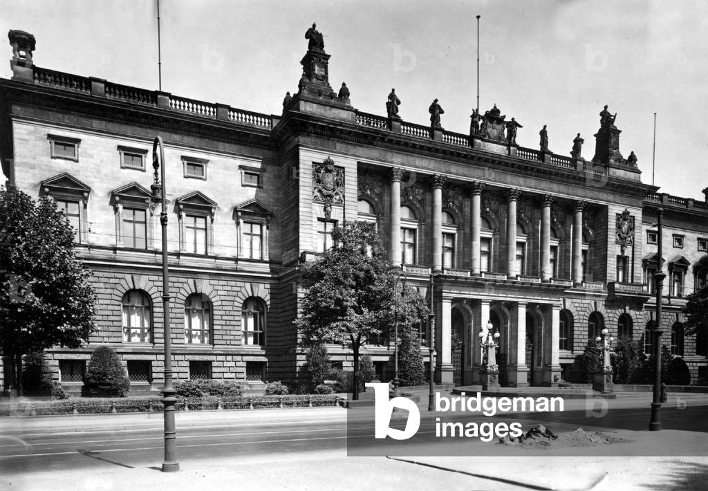 The Prussian Landtag (State Diet) (b/w photo)