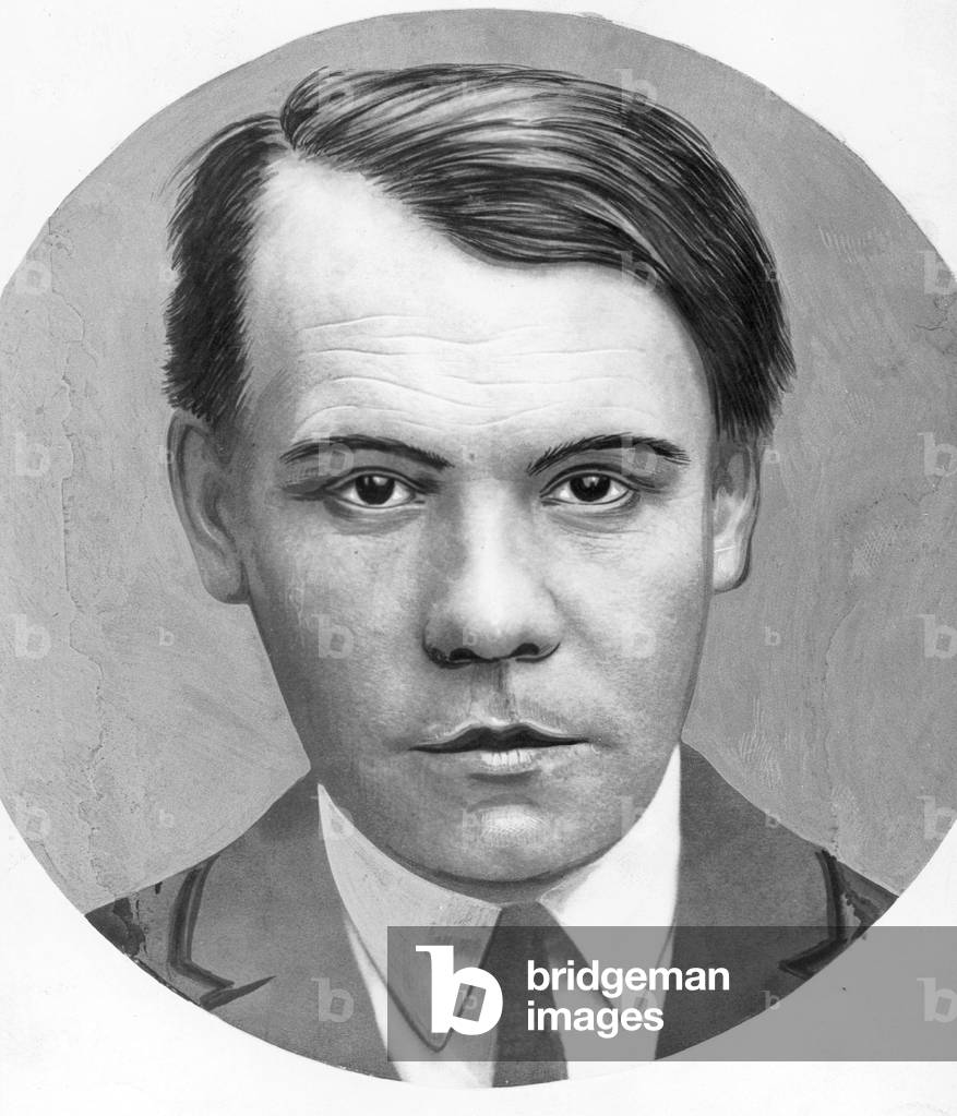 Oskar Maria Graf, German author, (born 07.22.1894 - died 06. 28. 1967) (b/w photo)
