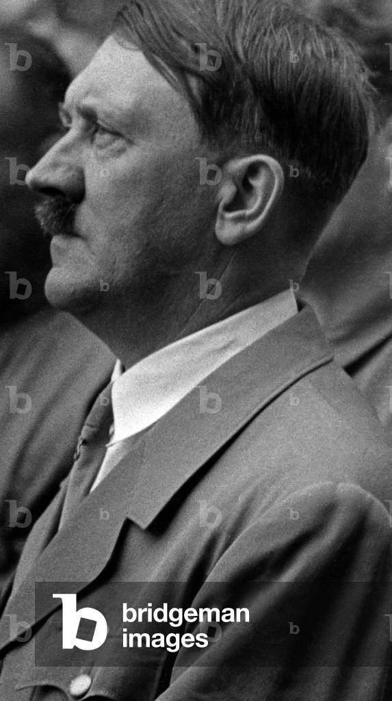 Adolf Hitler (b/w photo)