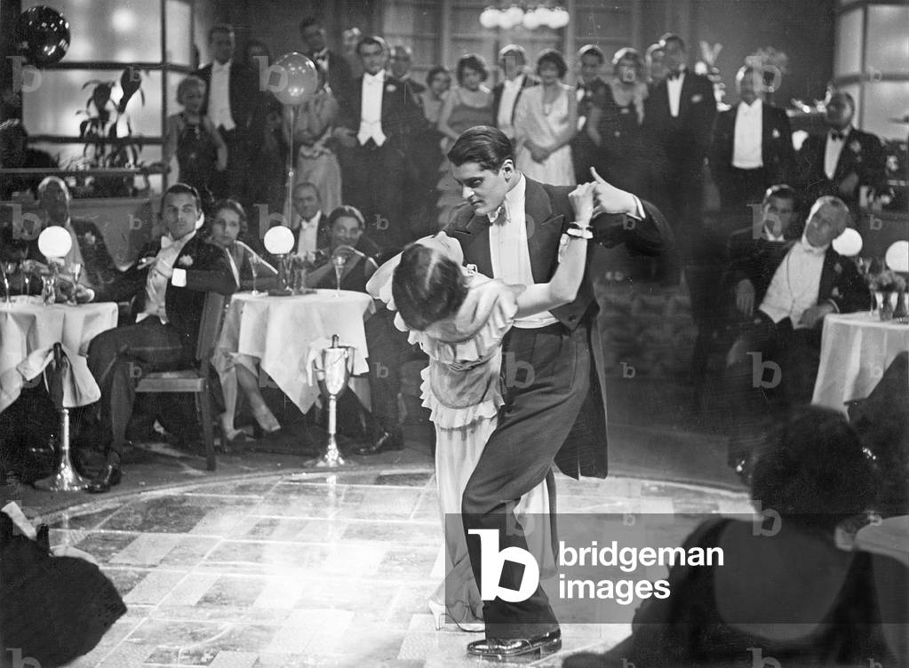 Tango dance in 'Her Majesty the love', 1930 (b/w photo)