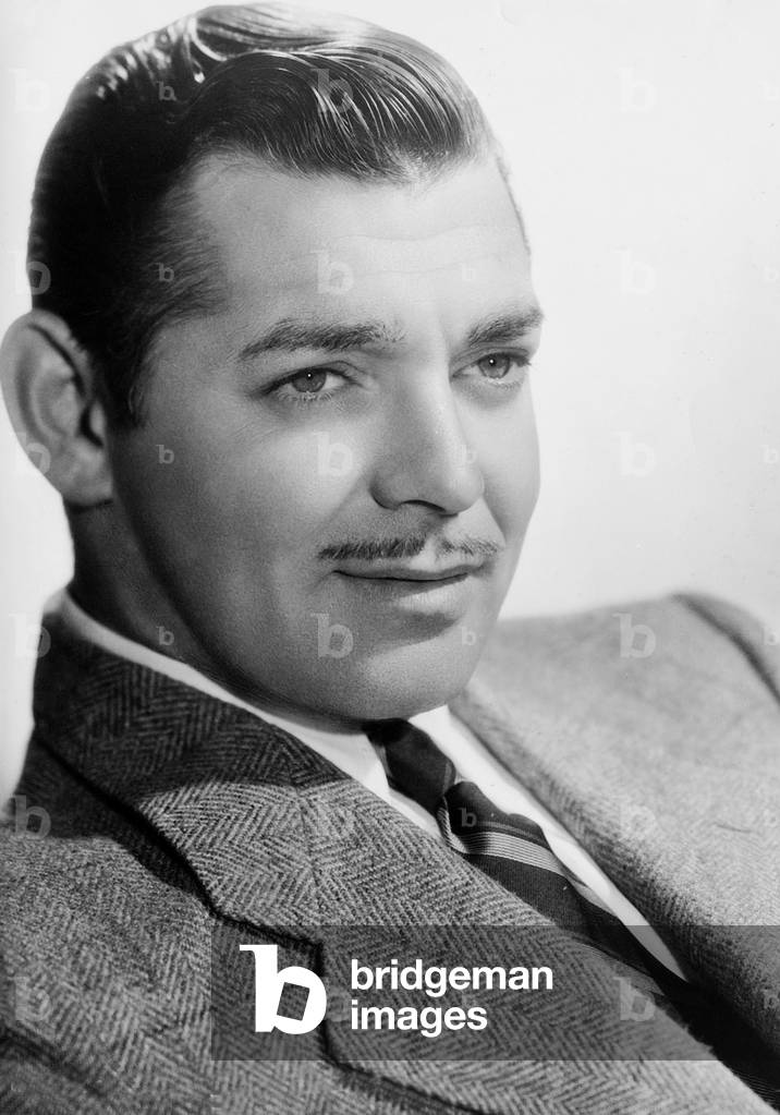 Clark Gable (b/w photo)