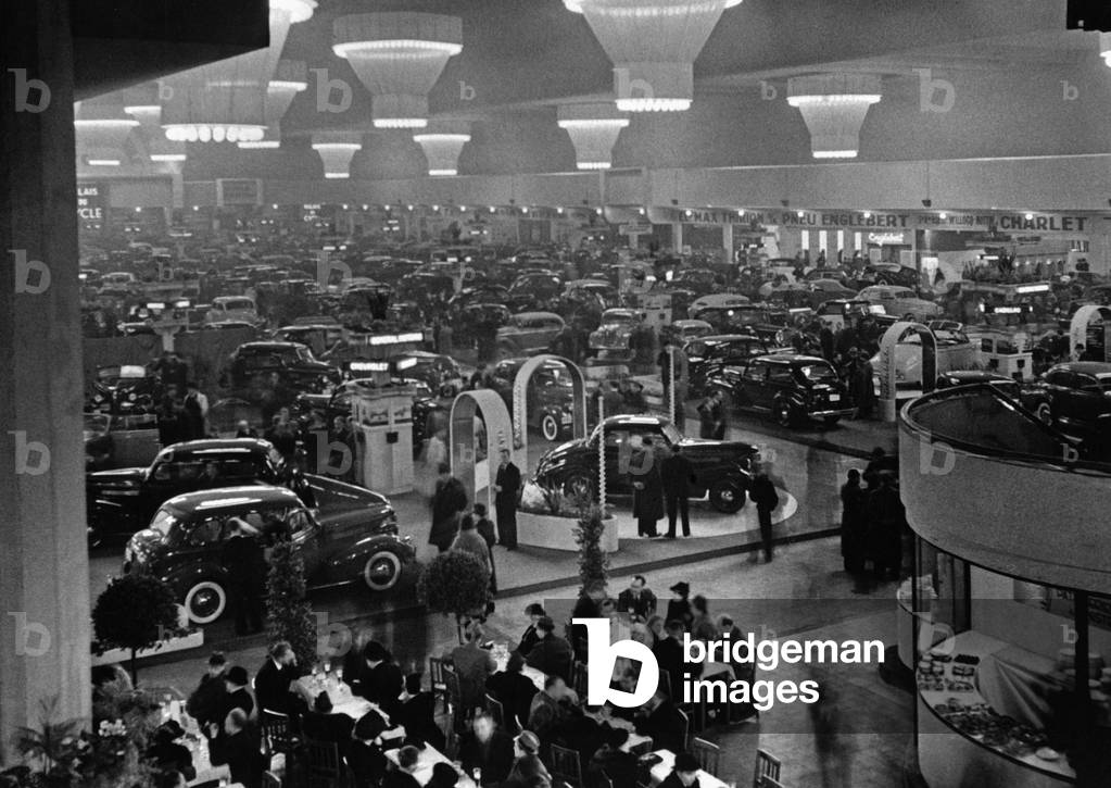 Salon de l'Automobile in Brussels, 1939