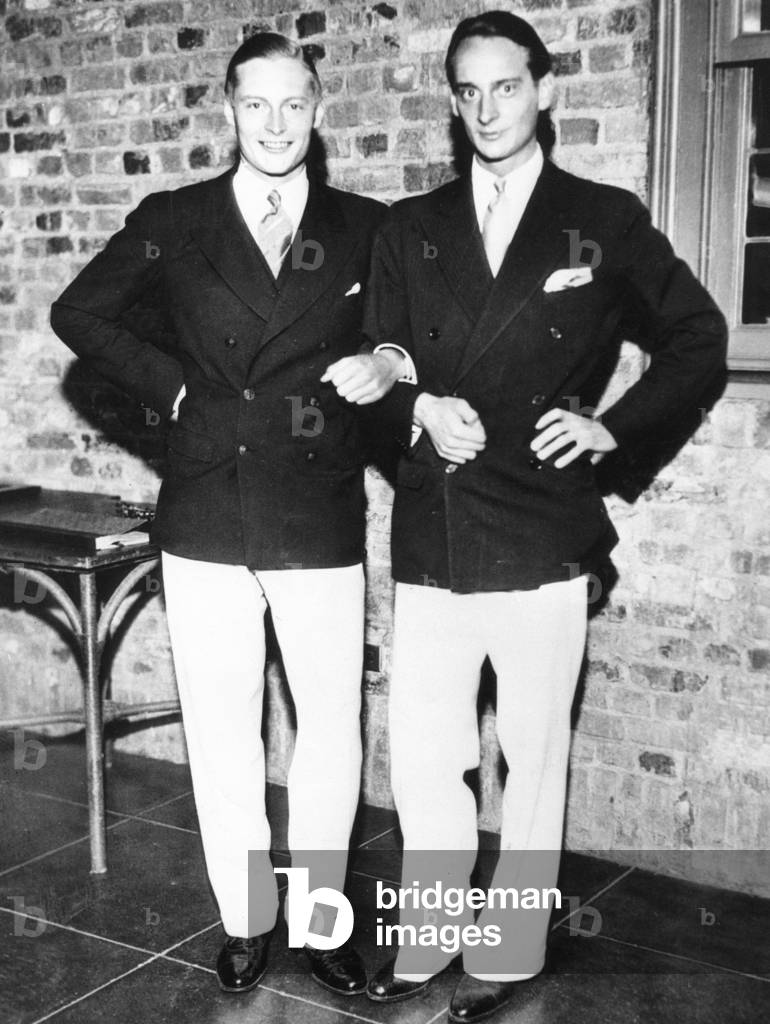 Prince Frederick of Prussia and Prince Louis Ferdinand of Prussia, 1932