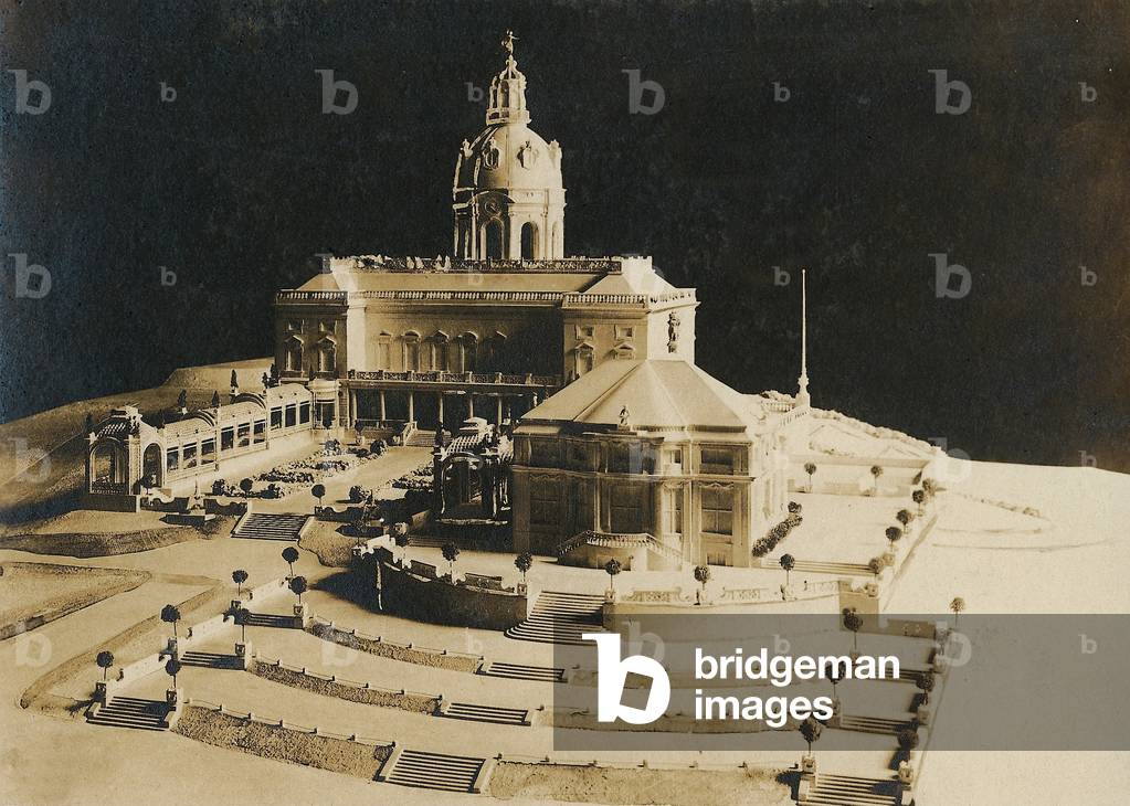 World Exhibition in St. Louis, 1904 (b/w photo)