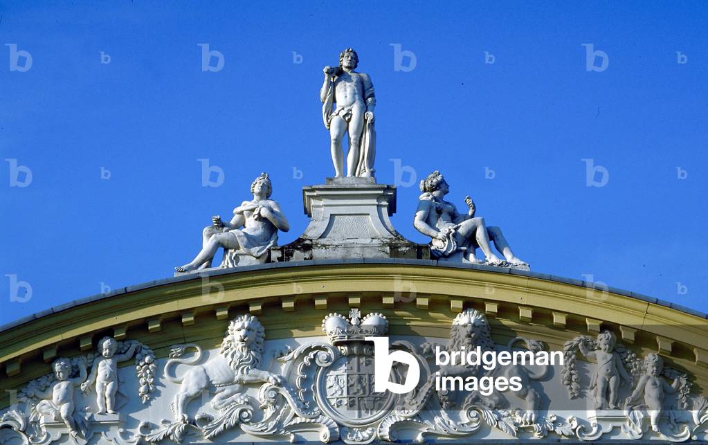 Detail of the Orangerie in Kassel, Germany, 1997 (photo)