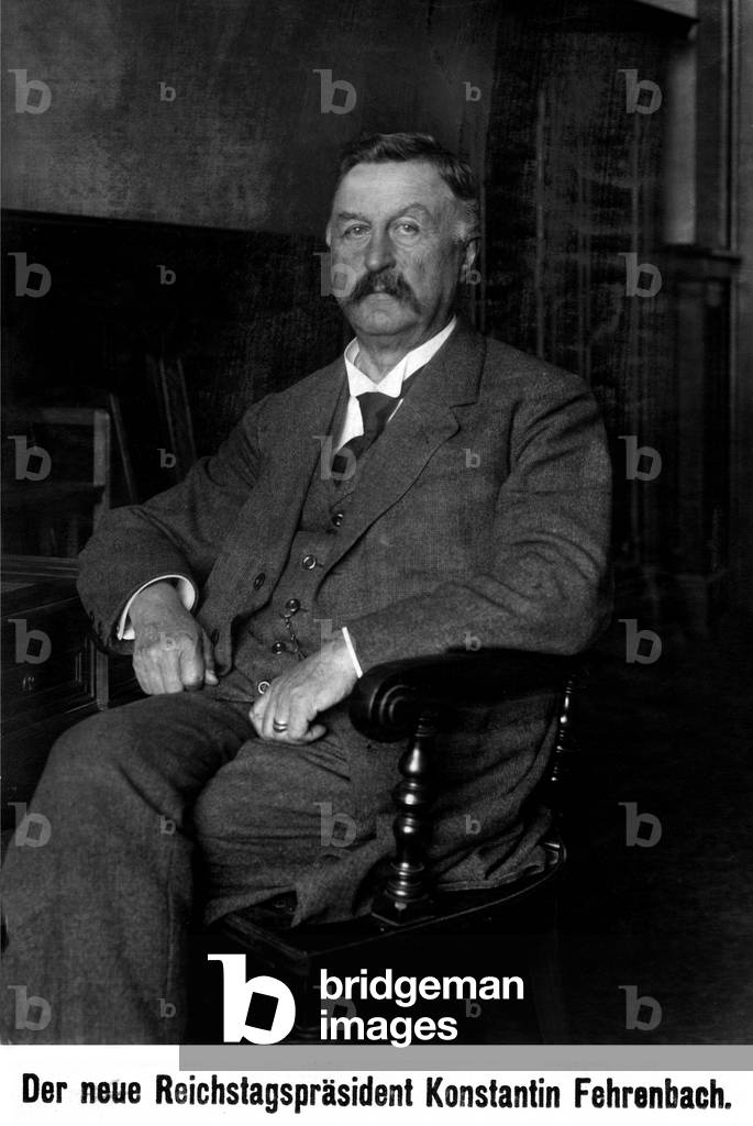 Konstantin Fehrenbach, 1918