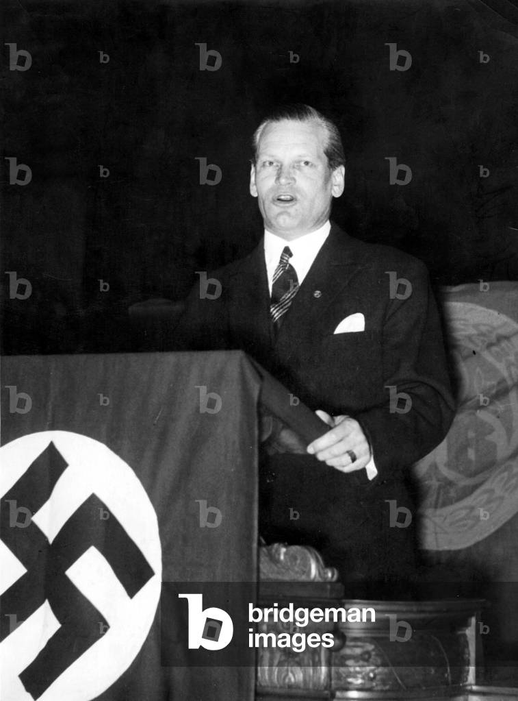 Karl Ritter von Halt, 1934 (b/w photo)