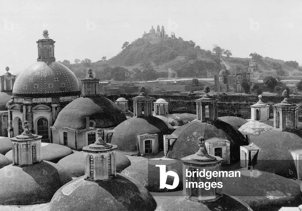 Cholula, 1936 (b/w photo)