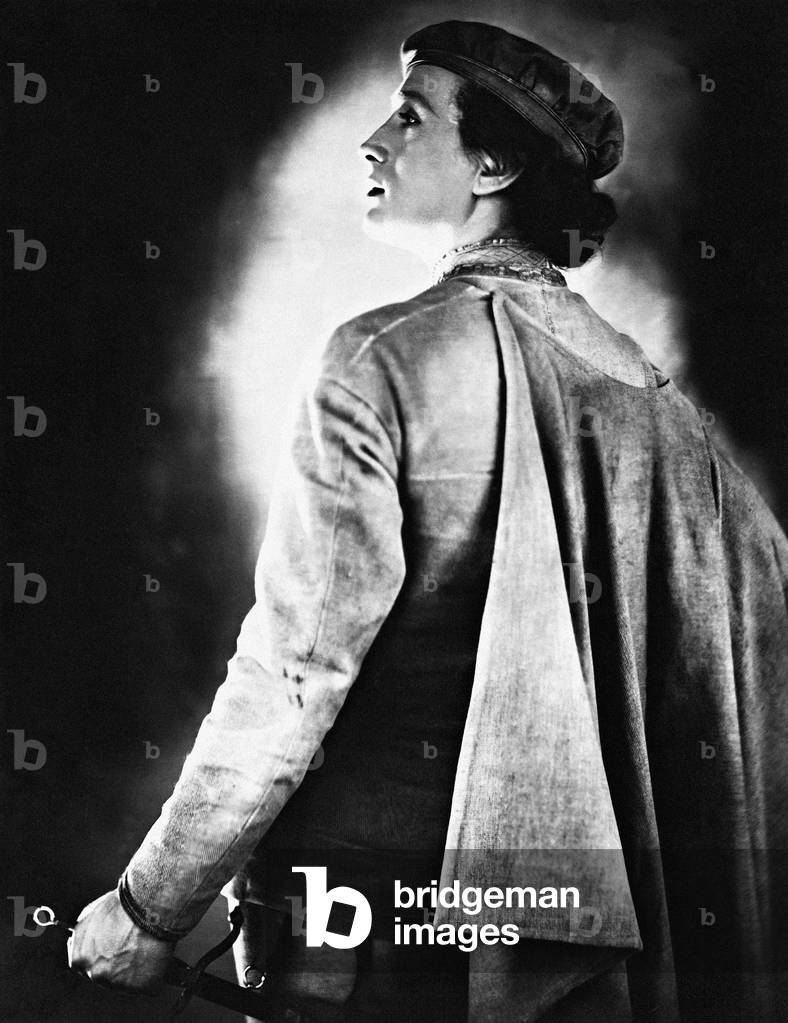 Goesta Ekman in 'Faust', 1926 (b/w photo)