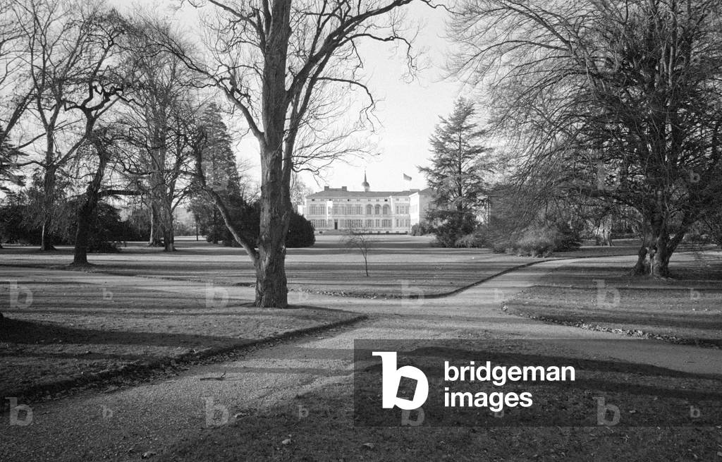 Palais Schaumburg in Bonn, 1964 (b/w photo)