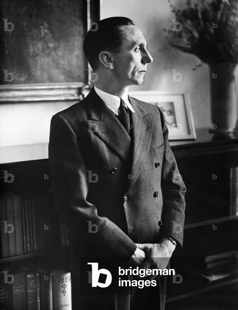 Joseph Goebbels, 1940 (b/w photo)