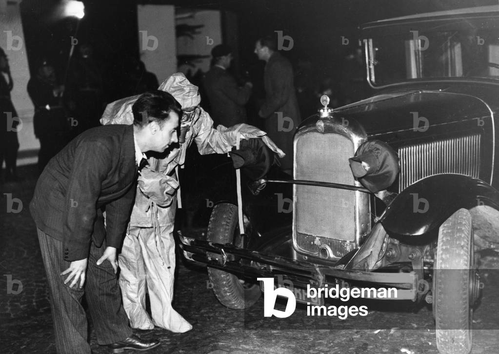 Mobilization in France, 1939 (b/w photo)