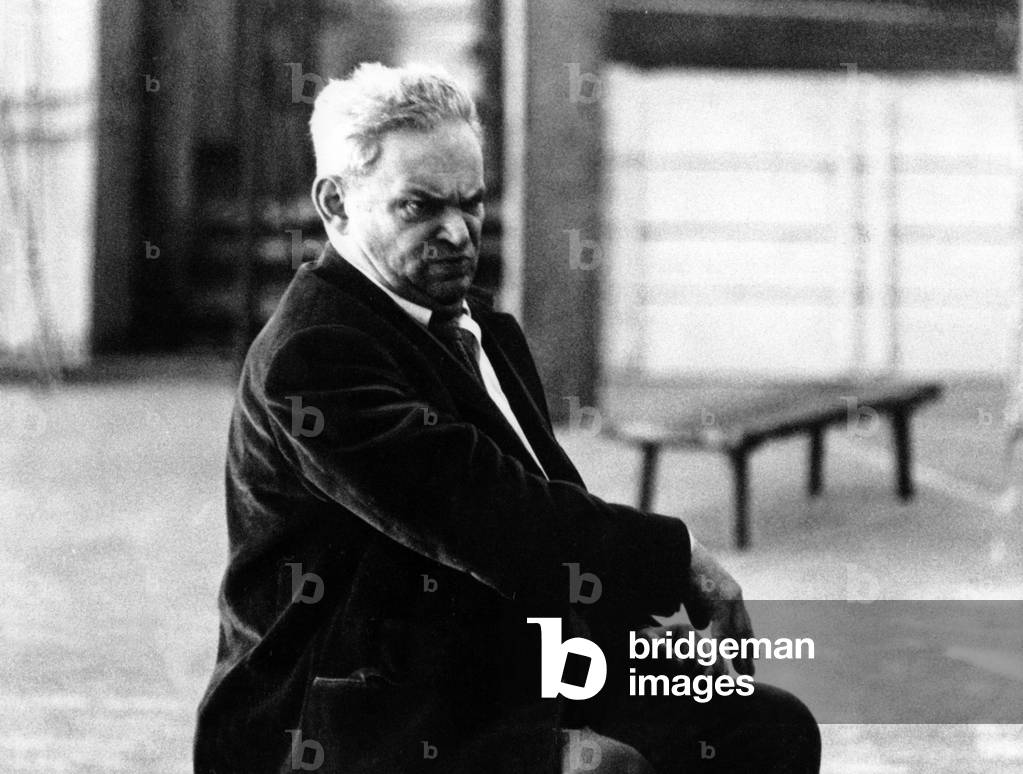 Fritz Kortner, 1956 (b/w photo)