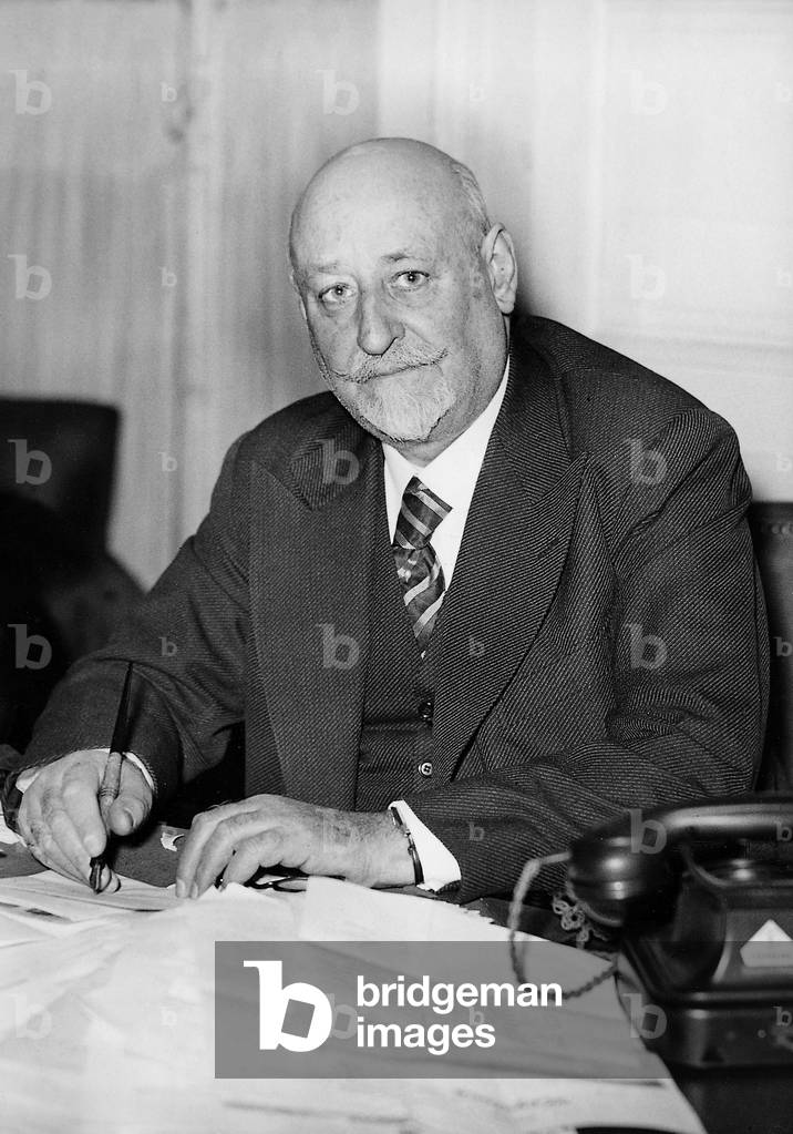 Fernand Bouisson, 1939 (b/w photo)