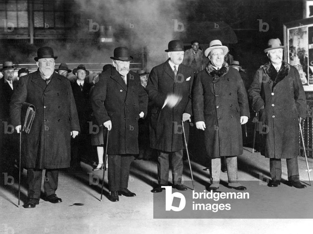The Second Hague Conference, 1930 (b/w photo)