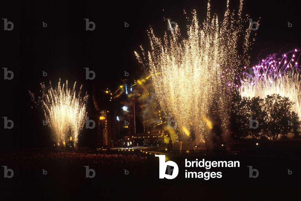 THE ROLLING STONES live on Stuttgart Wasen at the 'Bridges To Babylon' Open Air on 29th May, 1999 (photo)