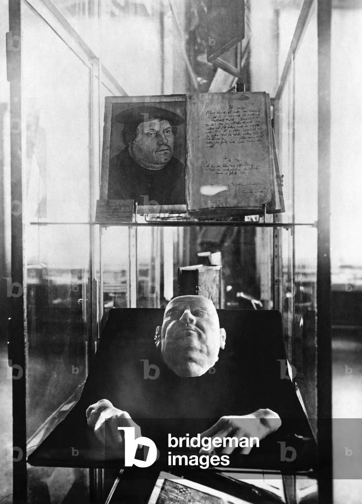 Death mask of Martin Luther