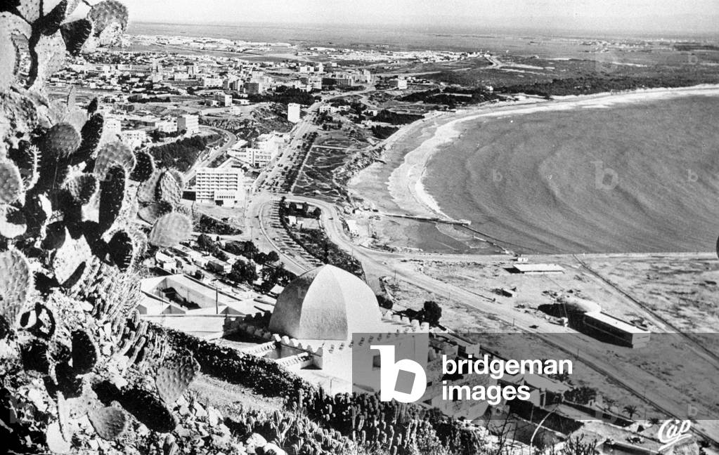 Earthquake in Agadir, 1960 (b/w photo)